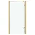 Ograda za tuš Zlatno 120 x 68 x 130 cm ESG staklo i aluminij