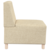 Modularna sofa bez naslona 2 pcs Krema 55 x 74 x 82 cm tkanina