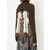 Muller Of Yoshiokubo - contrast long-sleeve cardigan - women - Brown