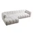 ATELIER DEL SOFA Ugaona garnitura N Line Left White