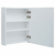 LED kupaonski ormarić s ogledalom 50 x 13,5 x 60 cm