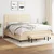 vidaXL vidaXL Box spring postelja z vzmetnico krem 180x200 cm blago, (20897008)