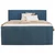 Carryhome BOXSPRING POSTELJA 160 cm  x 200 cm , tekstil modra