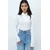 Trend Alacati Stili Ženska bluza Alc-X14397, Bela