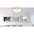 Globo 15633DO - Plafonski luster UDO 3xE14/25W/230V, prečnik 55 cm, bela