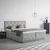 Boxspring Krevet Cordoba 160/200 cm , svetlosiva
