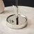 Endon 99596 - Stona lampa 1xE27/10W/230V bela/sjajni hrom