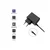 Qoltec AC/DC Adapter, 5V, 2A, 10W, Crni