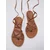 Trendyol Shoes Ženske sandale Takss25Sd00021, Braon