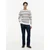 TOMMY HILFIGER Pulover ESSENTIAL marine/bela