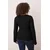 Trendyol Curve Ženska bluza Tbbaw26Af00017, Crna