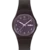 Swatch Ženski sat SO28C700, Ljubičasto kućište, Crni