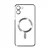 Silikonska futrola Magsafe Samsung A07 SILVER