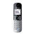 Panasonic Brezžični analogni telefon Panasonic KX-TG6822 Duo avtomatski odzivnik, slušalka za prostoročno telefoniranje, črne, srebrne bar