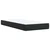Vidaxl Box spring postelja z vzmetnico črna 80x200 cm žamet