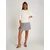 TOMMY HILFIGER Pletena jopa ecru