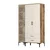 Hanah Home Garderober Kumsal PT, 120x201.4x47.5 cm, Krem
