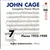 CAGE:COMPLETE PIANO MUSIC VOL.7