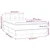 Vidaxl Box spring postelja z vzmetnico črn 120x200 cm blago