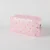 Be Cute prozirni neseser srca, roze 18x8x10cm