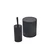 Lessentiel Maison Set dodataka za kupatilo PZR-062, Crni