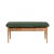 Hanah Home Vina 1070 Trpezarijski set, Braon-Zelena