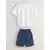 Baker by Ted Baker Komplet  mornarska / bela