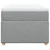 vidaXL Box spring postelja z vzmetnico svetlo siva 80x200 cm blago
