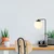 Opviq Zidna lampa E27 Socket, Crna