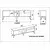 Hanah home TV Komoda Mistico (180) Belo-Zlatna