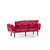 ATELIER DEL SOFA Sofa trosed Nitta Triple Maroon