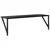 Police na zidu s policom 2 pcs Crni hrast 80 x 25 x 25,5 cm