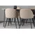 Venture Design Jedilna miza in stol komplet Tempe miza 75x140x80 cm oreh bež