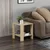 Hanah home Klub sto Midi Yan 40x40x42cm Hrast