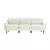 Atelier del Sofa Trosed Robin Extra 3, 220x84x87cm, Beli