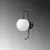 Opviq Zidna lampa E14 Socket, Crno-Krem