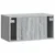 TV ormar za zid Siva sonoma 59,5 x 31 x 30 cm Konstruirano drvo
