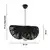 Opviq Luster Taco, Crni
