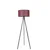 Opviq Podna lampa Fisco, 155 cm, E27, Crna