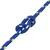 vidaXL Večnamenska uporabna vrv 14 mm 25 m Modra PP