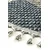 Conceptum Hypnose Tepih Bukle 1403, O100 cm, Teget-sivi