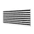 tulup.si Steklena slika Madeži zebra stripes 125x50 cm 2 obešalnika