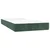 Den Box spring postelja z vzmetnico temno zelena 100x200 cm žamet