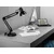 TRACER Arhitektonska stona lampa 2-u-1 E27 crna Architect