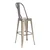 shumee Barski stol Paris Back 75 cm kovinski, navdihnjen s Tolixom