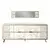 Hanah Home Komoda Frida 120x29,5x46cm Bela