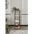 Hanah Home Polica za kuću Bookcase, 34x140x34 cm, Boje oraha