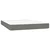 Vidaxl Box spring postelja z vzmetnico temno siva 140x200 cm blago