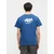 ALPHA INDUSTRIES Majica temno modra/bela