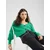 VERO MODA Pletena jopa LEA, zelena